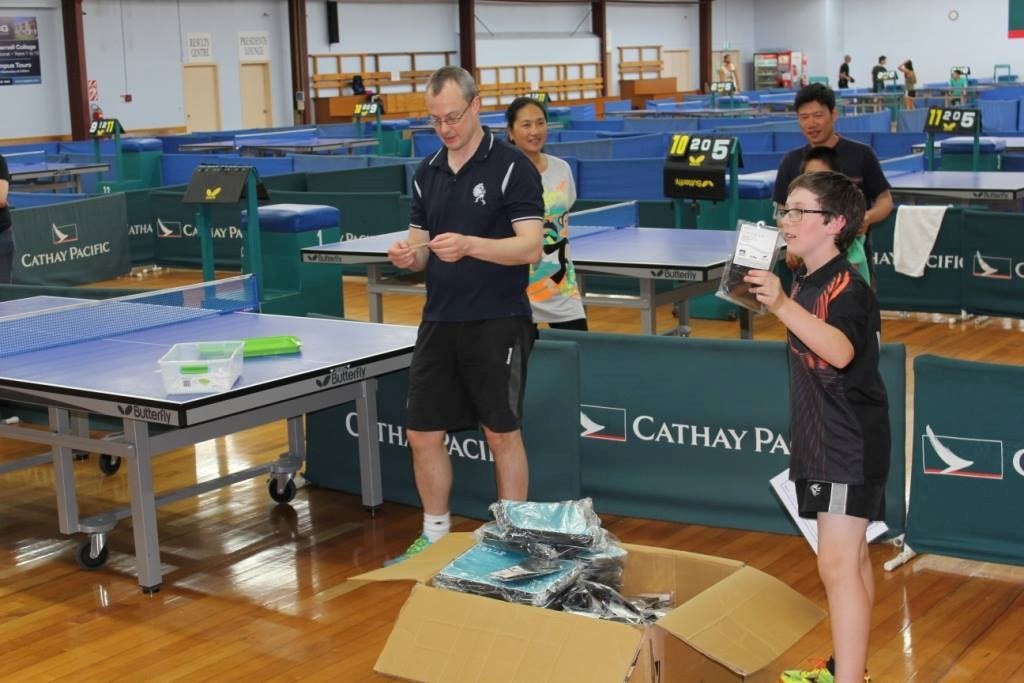 Auckland Table Tennis Association 2015 NZ HOPES & CADETS