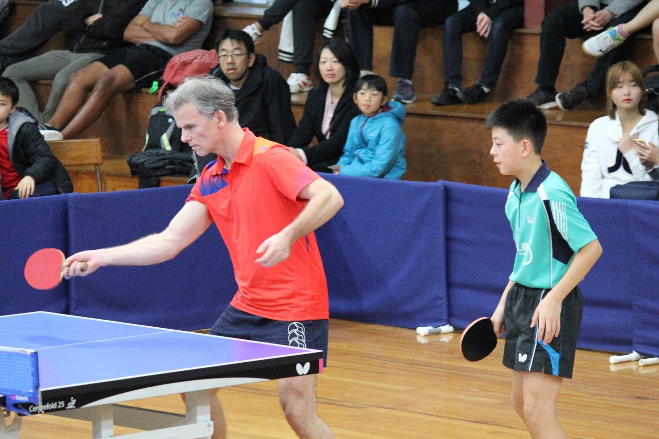 Auckland Table Tennis Association 2017 AUCKLAND OPEN FINALS SESSION