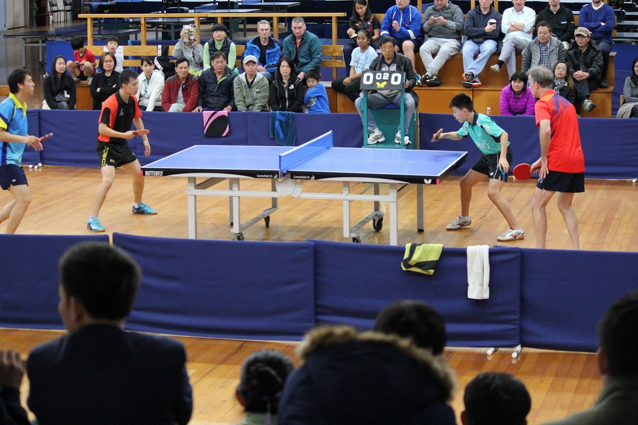 Auckland Table Tennis Association 2017 AUCKLAND OPEN FINALS SESSION